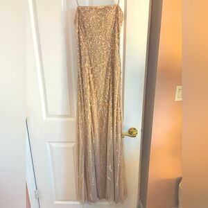 Blush party or bridesmaid dress